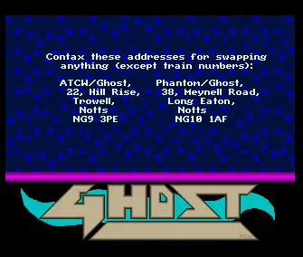 Advertisement (1991) by Ghost