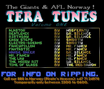 Tera Tunes (1989) by Giants, The