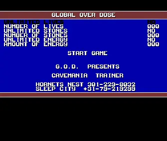 Cavemania (1992) by Global Overdose