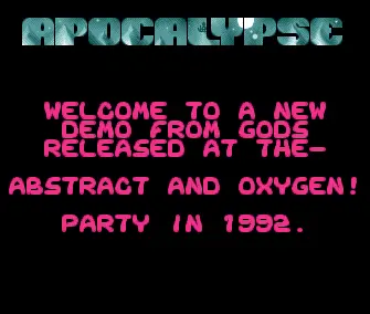 Apocalypse (1992) by Gods