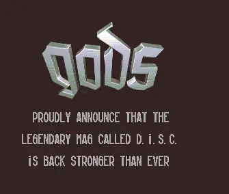 DISC 10 Advertisement (1994) by Gods