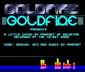 16 Bit Show Intro (1991) by Goldfire
