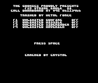 F15 Strike Eagle 2 (1991) by Goonies