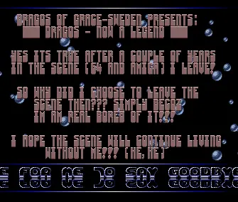 Dragos: Now a Legend (1990) by Grace