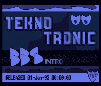 Teknotronic BBS Intro (1993) by Grace