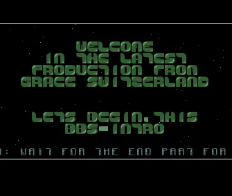 BBS Intro (1992) by Grace
