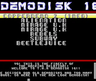 Demodisk 16 (1990) by Hacking Relation, The