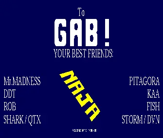 See Ya Gab (1991) by Half Brains Team