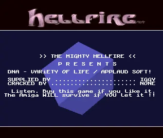 DNA the Variety of Life (1996) by Hellfire