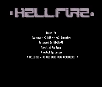 Testament AGA (1996) by Hellfire