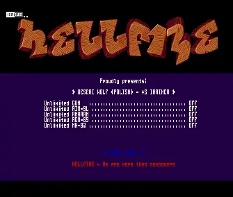 Desert Wolf +5 (1996) by Hellfire