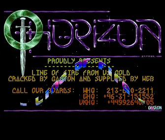 Line of Fire (1989) by Horizon