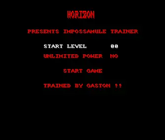Impossamole (1988) by Horizon
