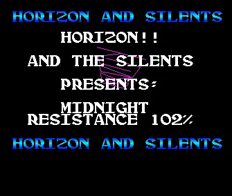 Midnight Resistance 102% (1989) by Horizon