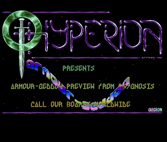 Armour Geddon Preview (1990) by Hyperion