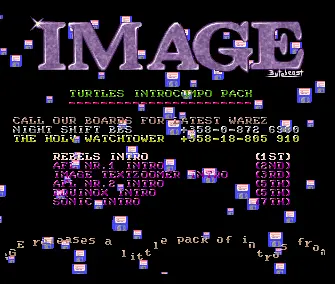 Turtle's Introcompo Pack (1991) by Image