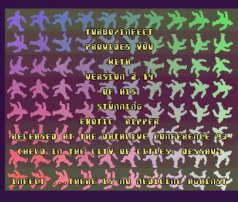 Exotic Ripper v2.14 Intro (1993) by Infect