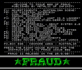 Fraud 02 (1989) by Infinity