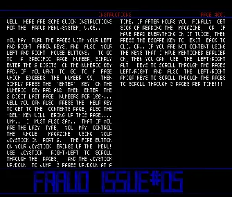 Fraud 05 (1991) by Infinity