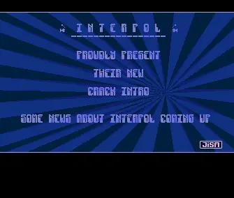 Jism's Crack Intro (1992) by Interpol