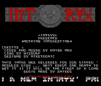 Nothing Interesting (1991) by Intryx