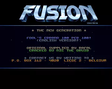 Fool's Errand 100% (1992) by Fusion
