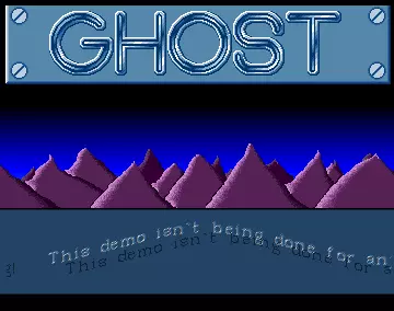 Glass Scroller (1991) by Ghost