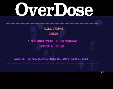 Time Runners 19 (1994) by Global Overdose