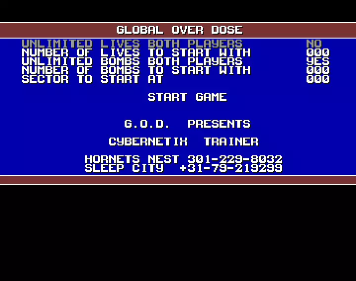 Cybernetix (1991) by Global Overdose