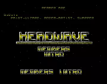 Members Intro (1988) by Headwave