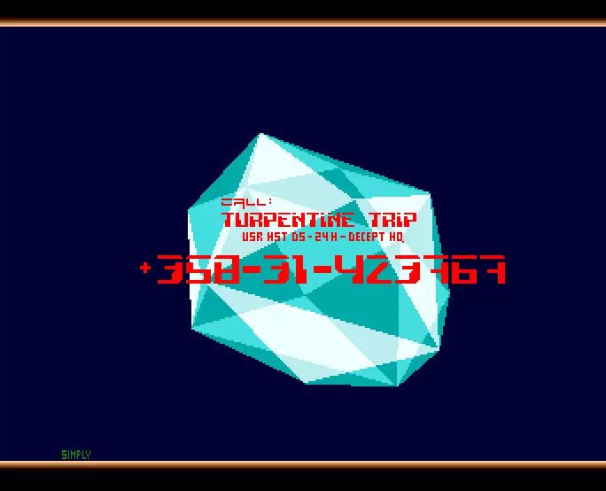 Turpentine Trip BBS Intro (1990) by Heavy Duty