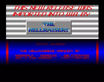 Craps Academy Import (1987) by Hellraisers