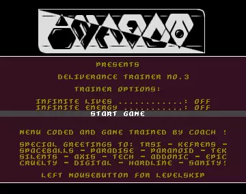 Deliverance (1992) by Infect