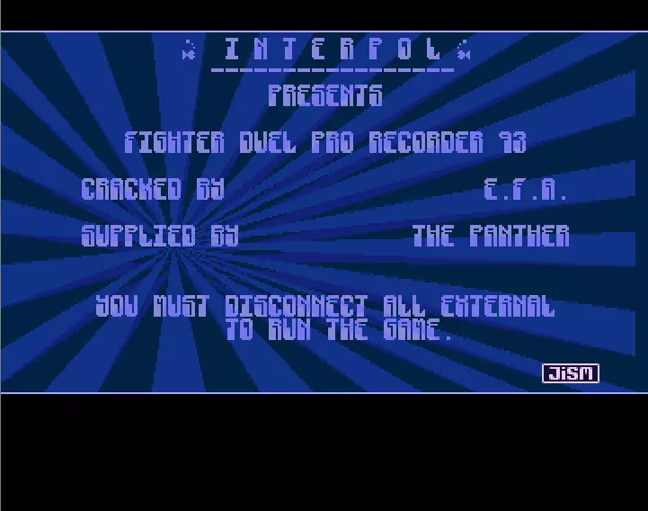 Fighter Duel Pro Recorder 93 (1993) by Interpol