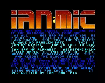Supersonics Scrollers (1987) by Ian and Mic