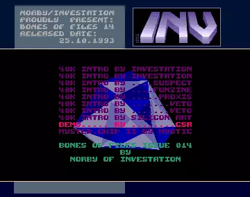 Bones of Files 14 (1993) by Investation