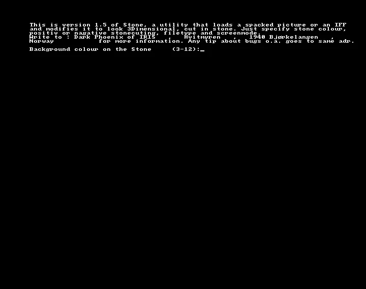 Stone v1.45 (1993) by Iris