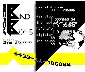 BBS Intro (1991) by Italian Bad Boys