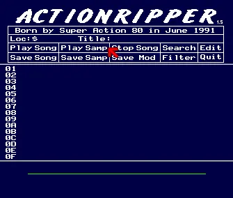 Super Action 80 - Actionripper V1.5 (1991) by independent