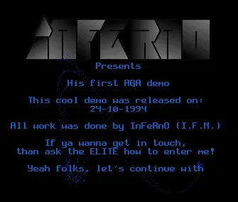 Inferno - First AGA Demo (1994) by independent