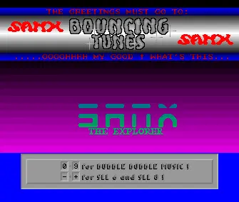 Sanx - Bouncing Tunes (1987) by independent
