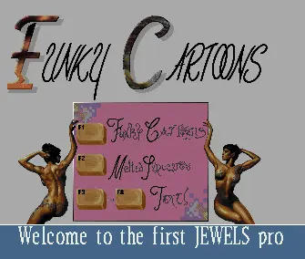 Funky Cartoons (1994) by Jewels (new)