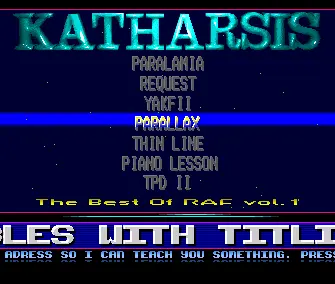 Best of RAF 1 (1989) by Katharsis
