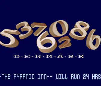Pyramid Inn BBS Intro (1992) by Kefrens