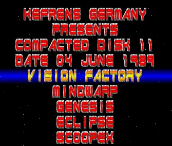 Compacted Disk 11 (1989) by Kefrens