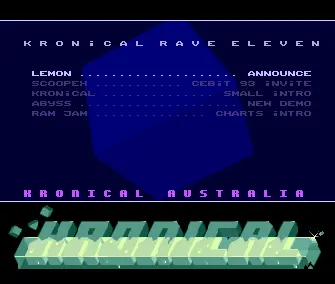 Rave Pack 11 (1993) by Kronical