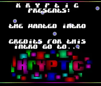 Wanted (1992) by Kryptic