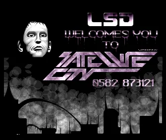 Satellite City BBS Intro (1990) by LSD