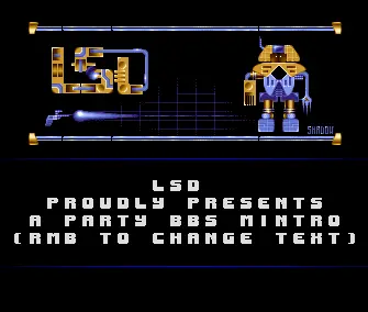 Party BBS Mintro (1992) by LSD