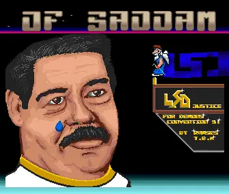 The Judgement of Saddam (1991) by LSD